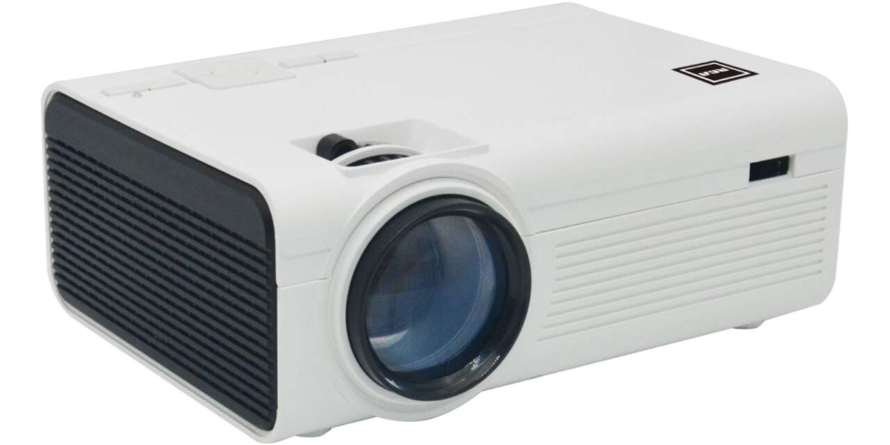 Ensemble de projecteur de cinéma maison Bluetooth 5.0 DEL RCA avec écran  rabattable, 1080p pris en charge