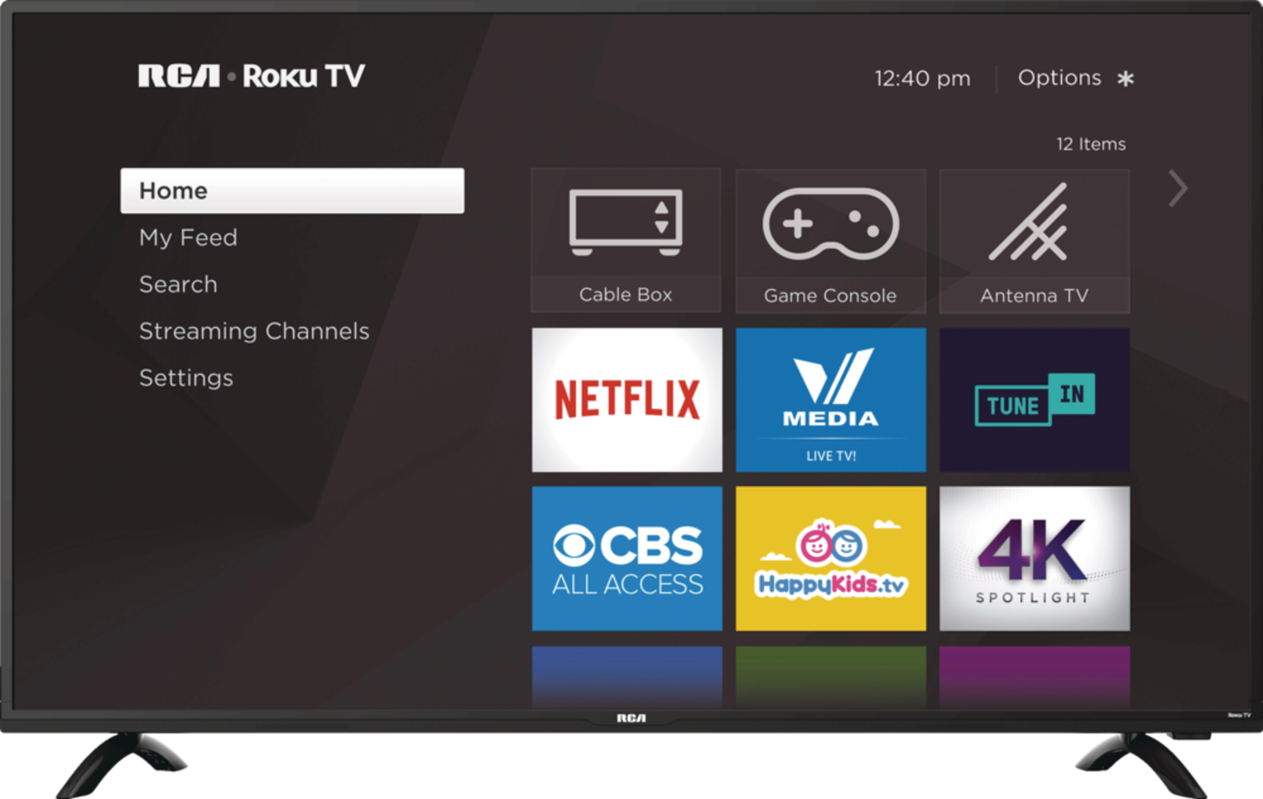 RCA 50-in RTRU5028 4K Roku LED Smart TV w/ Wi-Fi & HDMI Input ...