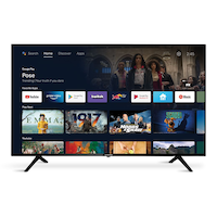 Skyworth 4K UHD Android Smart TV with Google Assistant, 50-in Front_Flat