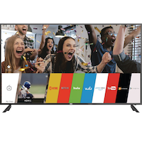 RCA 4K UHD WebOS Smart TV, 55-in Front_Flat