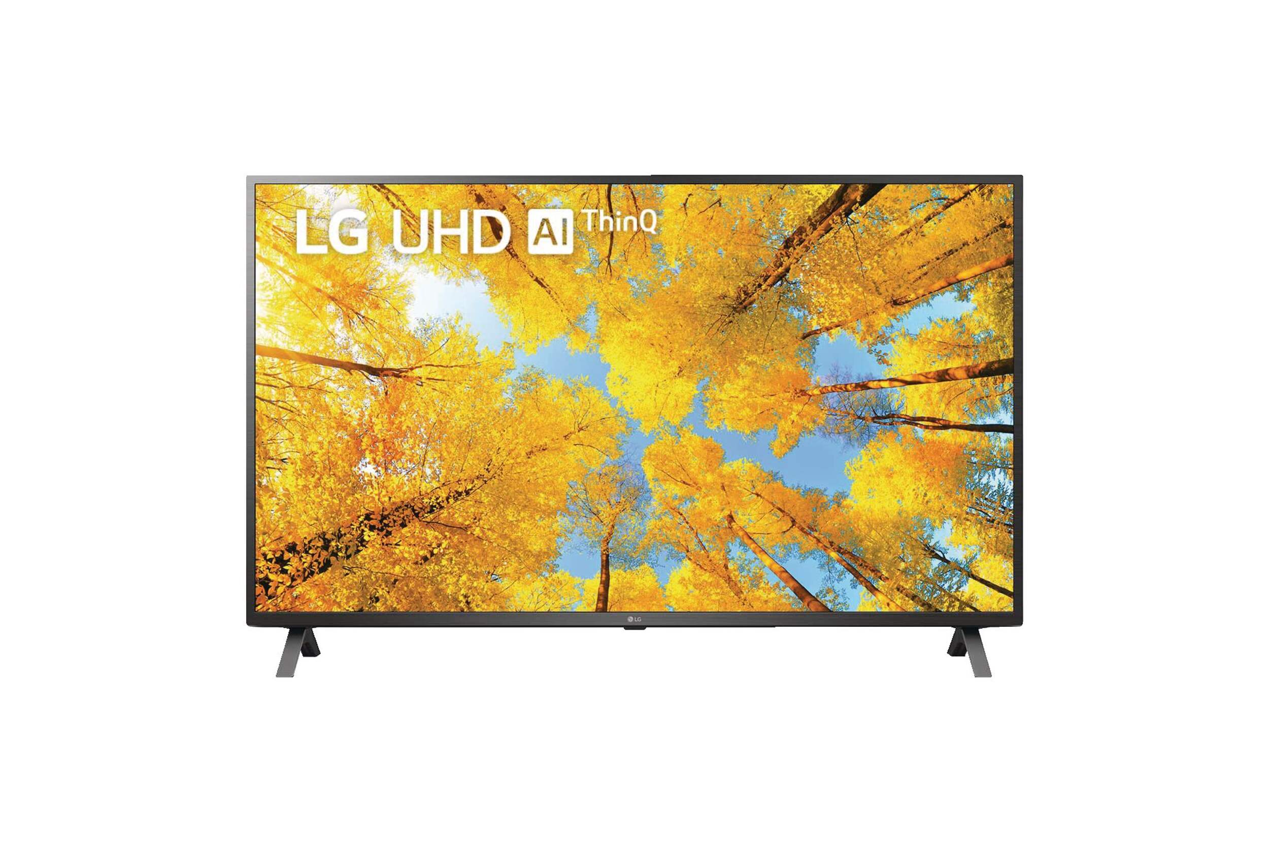 LG 50UQ7590PUB 50-in 4K Ultra HD LED Smart TV w/ Wi-Fi, Bluetooth, HDMI Front_Flat