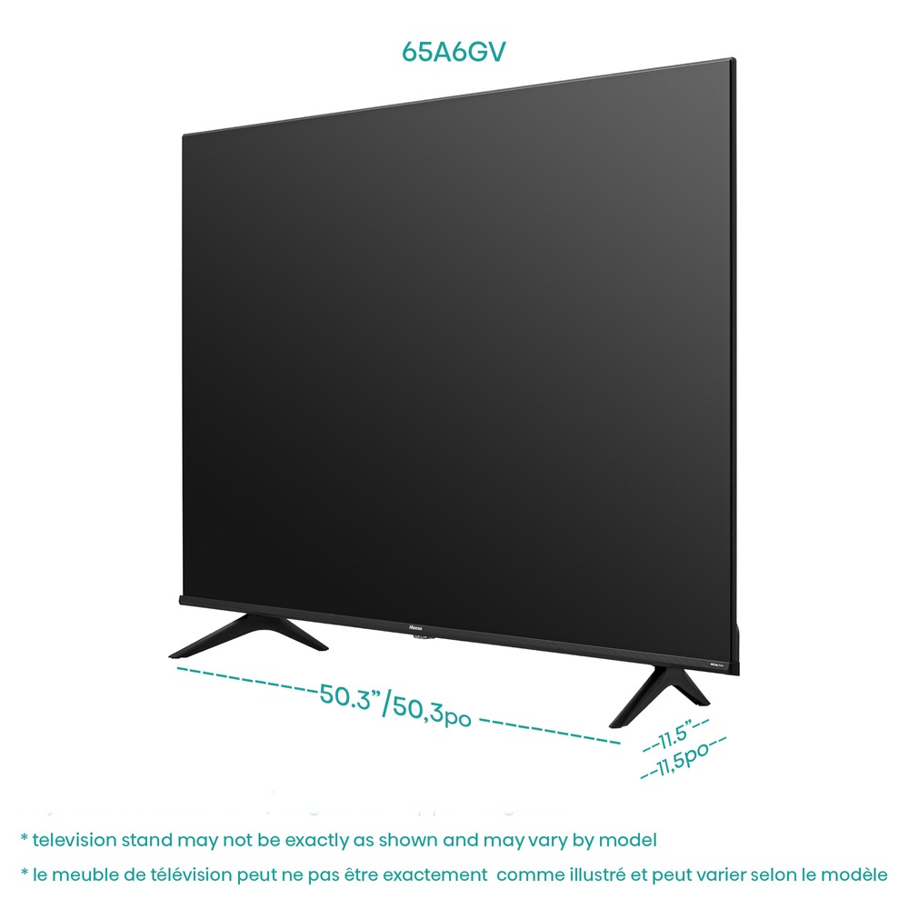 Hisense 65in 4K UHD VIDAA Smart TV w/ Bluetooth, HDMI & Dolby Vision/HDR10 Canadian Tire