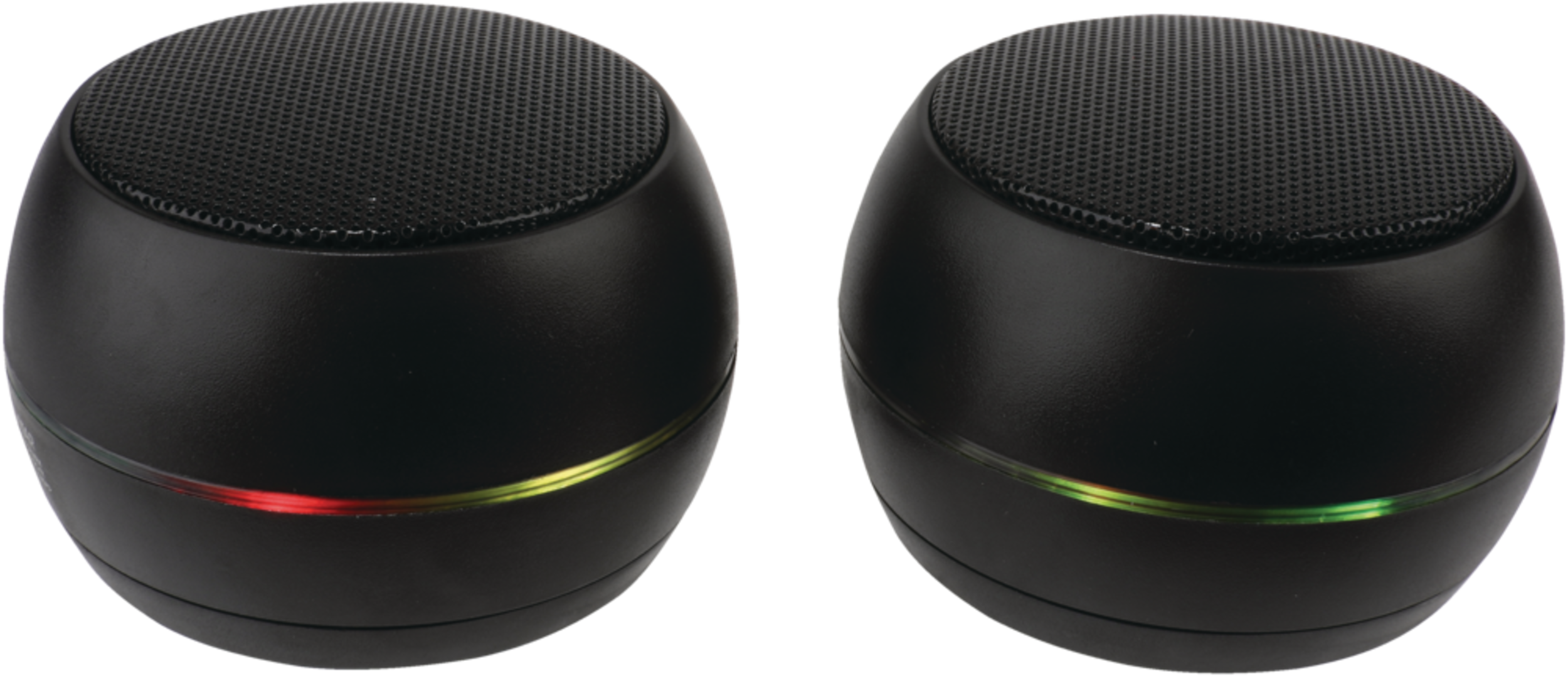 Vivitar  Portable Wireless Bluetooth Speakers w/ Lights & Charging Cables, 2-Pack Front_Elevated