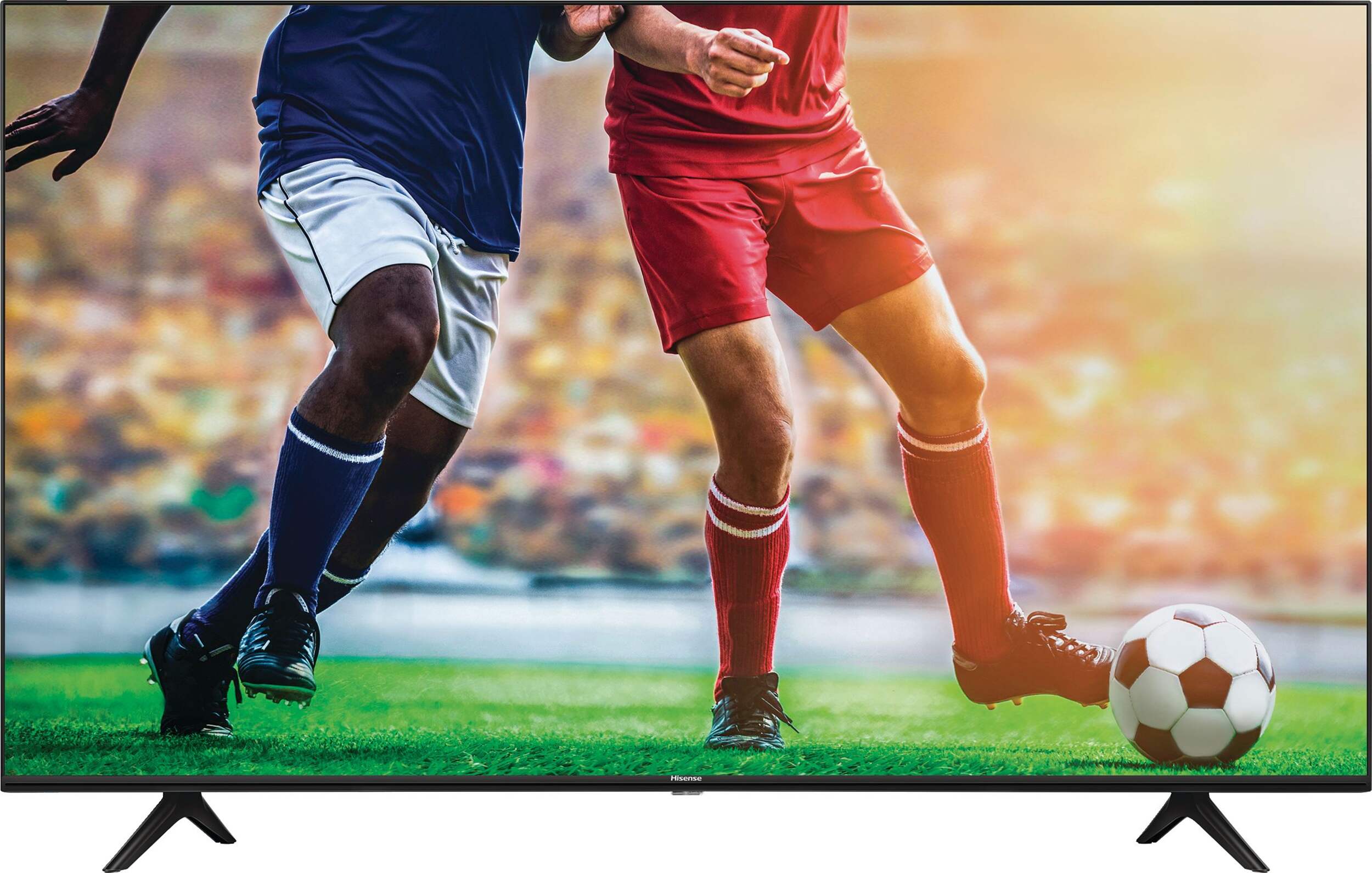 Téléviseur intelligent 4K 43&nbsp;po Vidaa Hisense 43H77G avec Wi-Fi, Dolby Vision, HDR10, prend en charge l'Assistant Google/Alexa Front_Flat