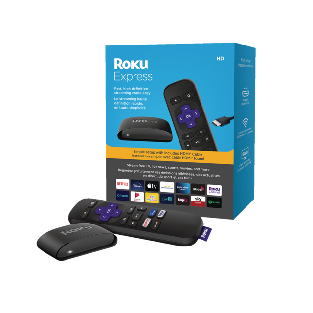 Roku Express HD Streaming Media Player Canadian Tire