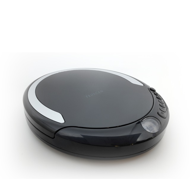 Proscan Portable Wireless Compact Personal CD Player w/ Stereo Earbuds