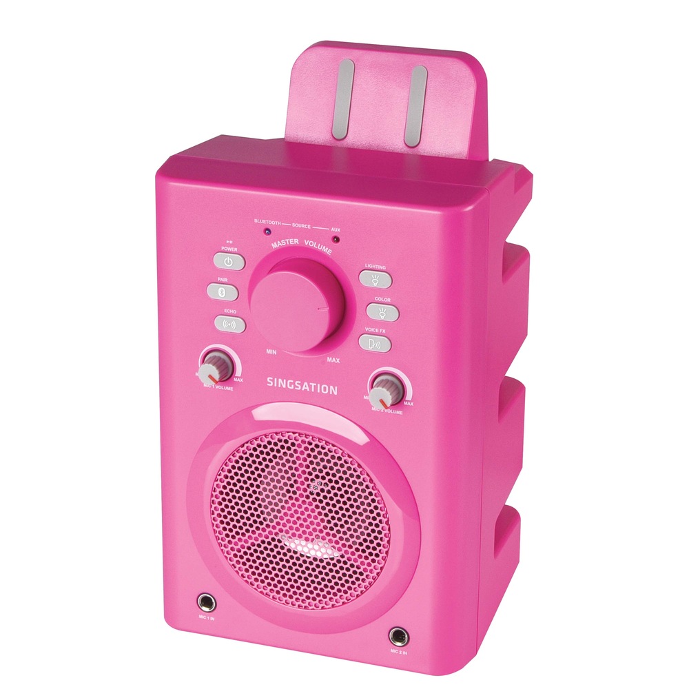 Karaoké Bluetooth portatif classique Singsation, rose Canadian Tire