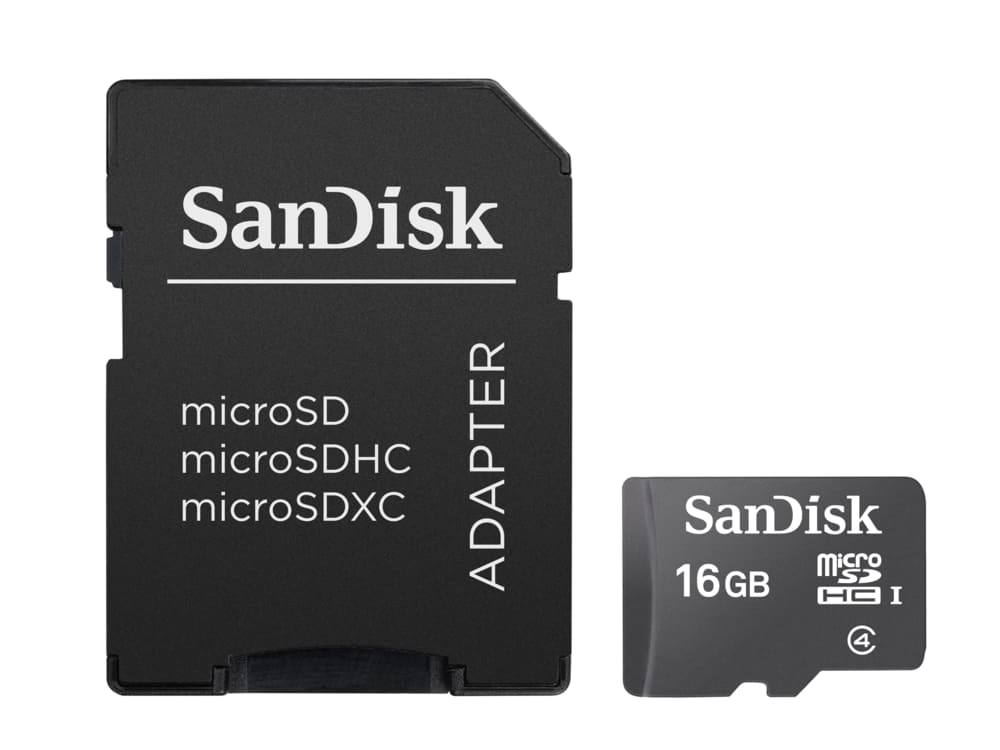 bad Frugal Overdraw SanDisk 16GB Micro SD Card with Adapter | Canadian Tire
