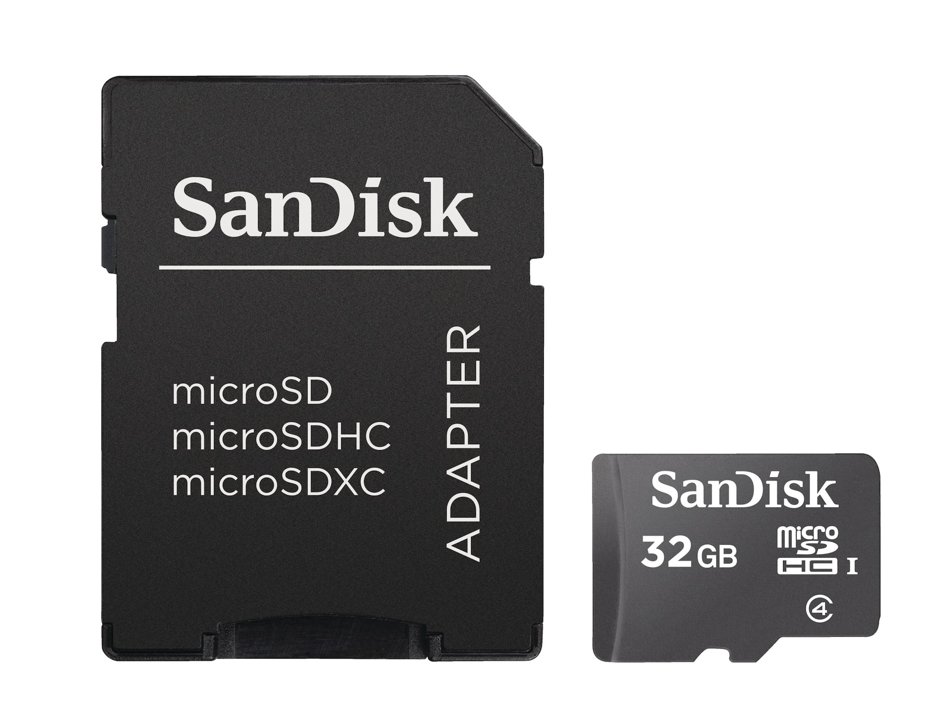 SanDisk 32GB Micro SDHC Class 4 UHS-I Memory Card with Adapter