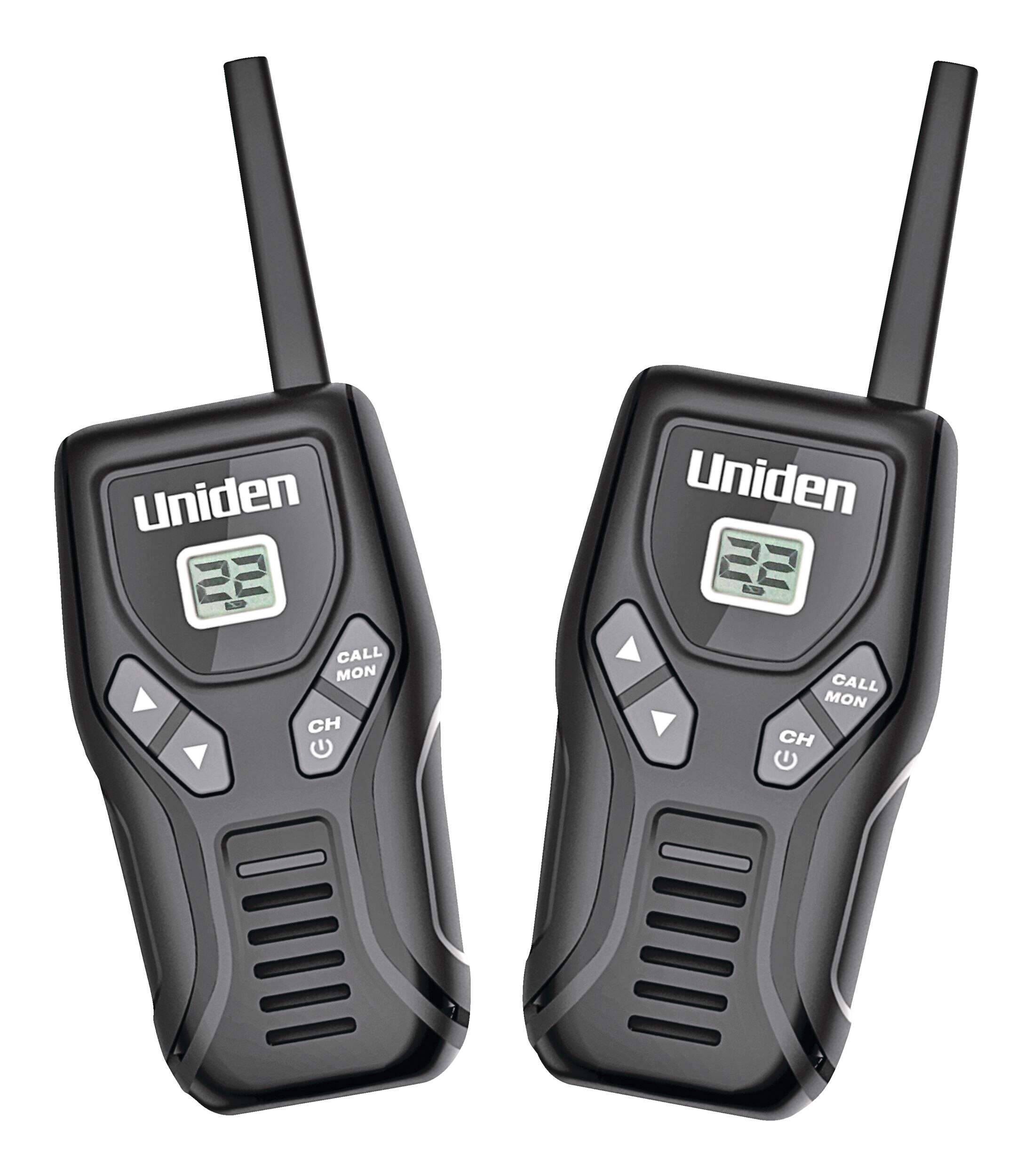 Uniden 2-pk GMR2035-2 GMRS 32-km 2-Way Radio, Black Composite_or_Mixed
