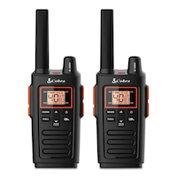 Cobra RX380 32 Mile FRS Two-Way Radio, 2-pk Front_Elevated