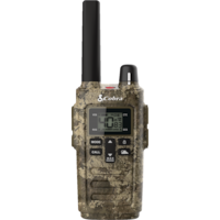 Cobra RX380TTC Weather-Resistant Camo Two-Way Radio, 2-pk Front_Flat