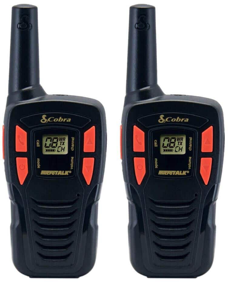 COBRA microTALK PR3800 12-Mile 22-Channel FRS/GMRS Two-Way Radio 