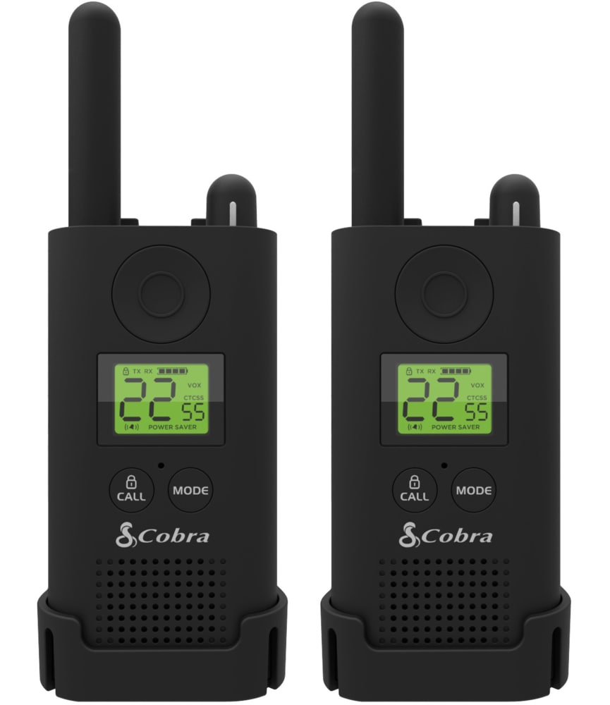 Cobra 2pk Walkie Talkie 1W PX500GMRS VOX 42km Rechargeable Pro