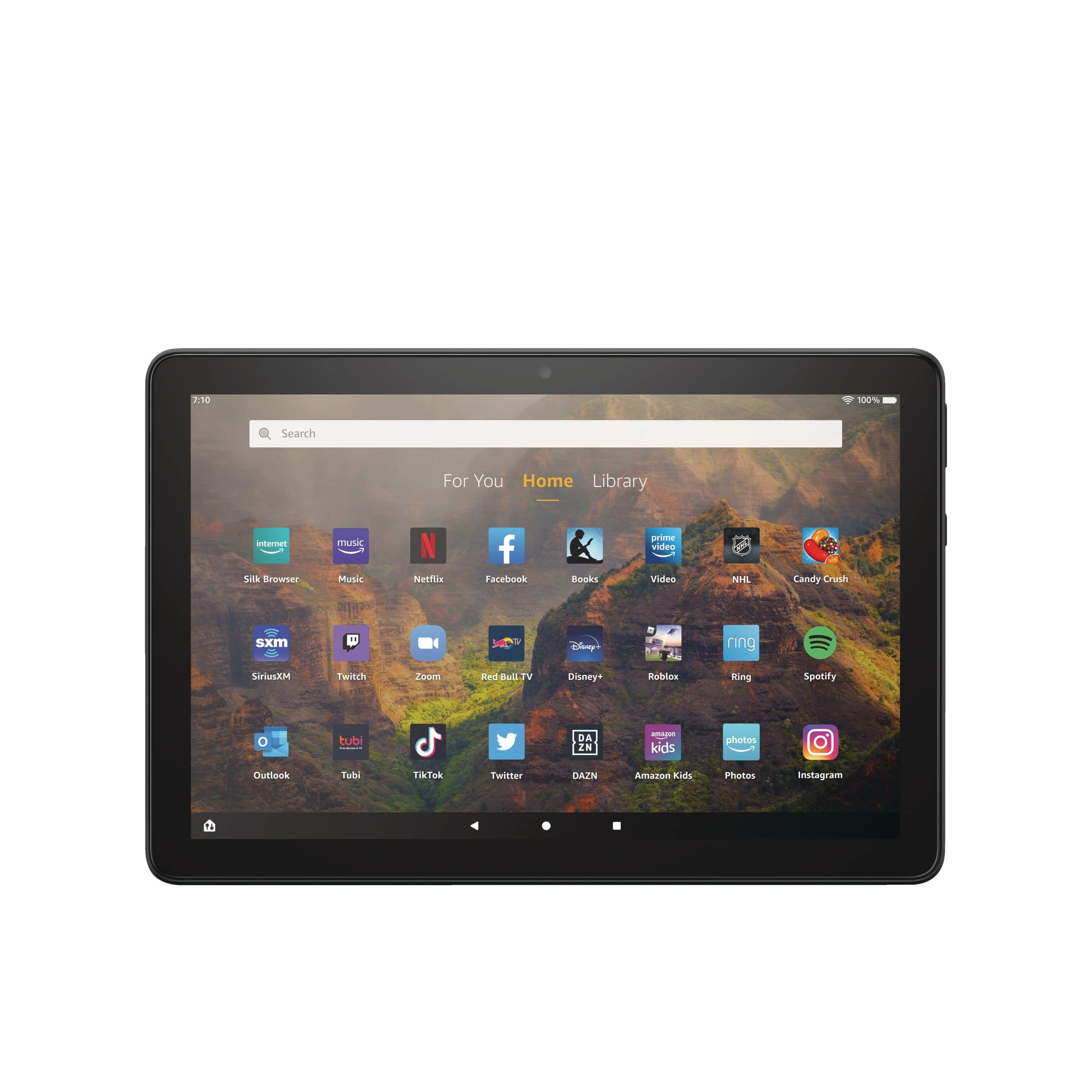 Fire HD 10 tablet, 10.1, 1080p Full HD, 32 GB, (2021 release), Black