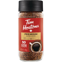 Tim Hortons Medium Roast Premium Instant Coffee, 100-g Front_Flat