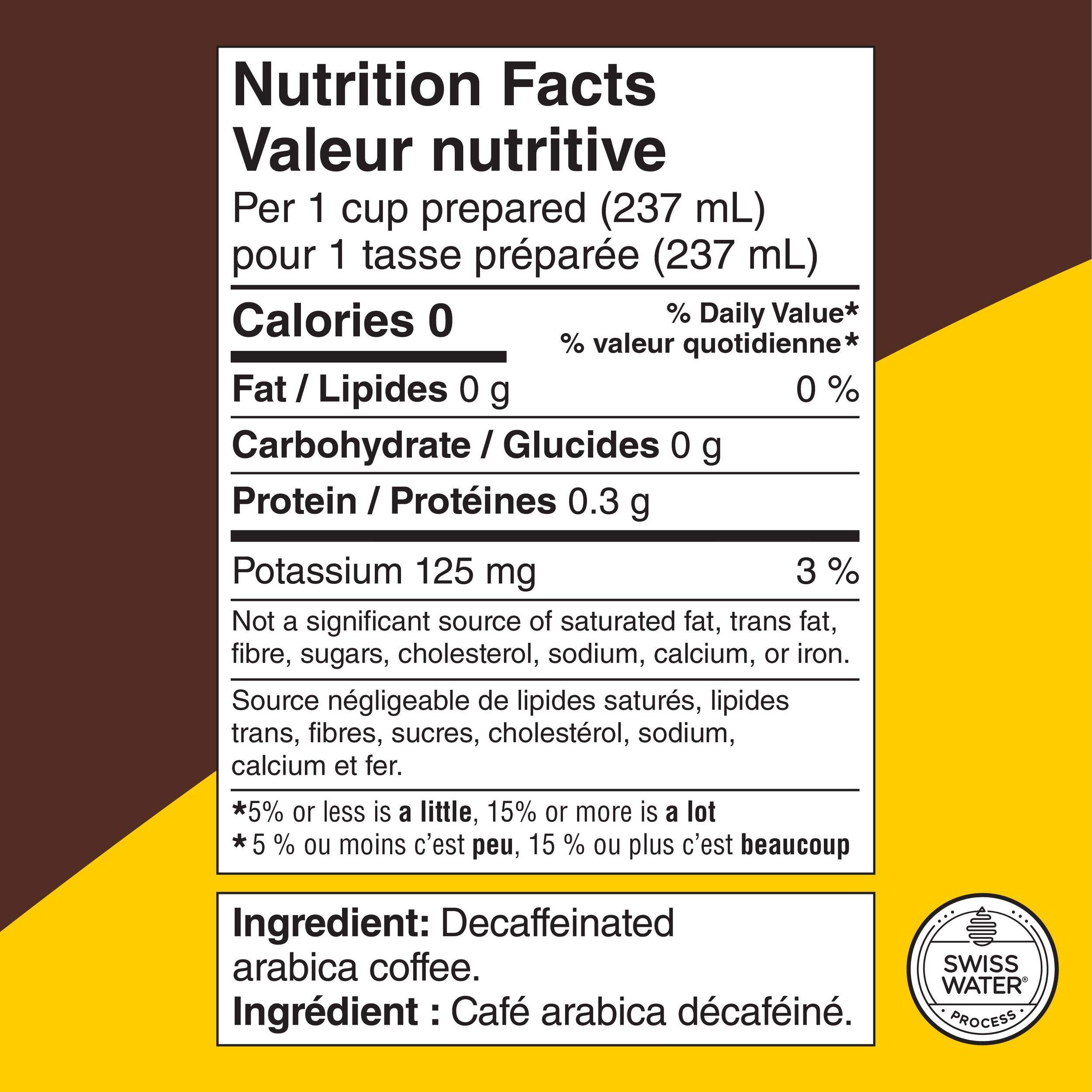 McCafe Premium Medium Dark Roast, Decaf, K-Cup Coffee Pods, 323-g, 30-pk CloseUp