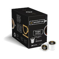 Second Cup Paradiso Dark Roast Single Serve K-Cup Coffee Pods, 24-pk Composite_or_Mixed