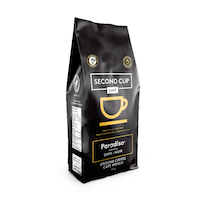 Second Cup Paradiso Dark Roast Ground Coffee, 312-g Front_Angled_Right
