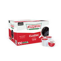 Krispy Kreme House Roast Single Serve K-Cup Coffee Pods, 100-pk Composite_or_Mixed
