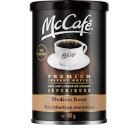 McCafe Premium Instant Coffee Medium Roast, 100-g