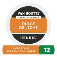 Dosettes Vanhoutte Dulce de leche, K-Cup, paq. 12 Overhead_Flat