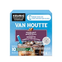 VanHoutte Hazelnut Brew Over Ice, K-Cup Pods, 10-pk Front_Elevated