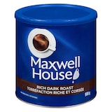 Café moulu Maxwell House, torréfaction foncée, 900 g