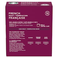 Starbucks by Nespresso French Roast Coffee Capsules, 8-pk Back_Elevated