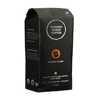 Grain entier Kicking Horse Coffee Grizzly Claw torréfaction foncée, 454 g