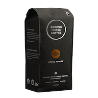 Grains café Kicking Horse Coffee Horse Power torréfaction foncée, 454 g Front_Angled_Right