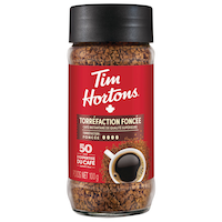 Café instantané Tim Hortons, torréfaction foncée, 100 g Front_Flat