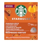 Nespresso Starbucks Vertuo Limited Edition Pumpkin Spice Coffee Capsules, 100-g, 8-pk Front_Flat