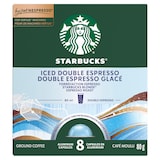 Starbucks by Nespresso Vertuo Iced Double Espresso Capsules, 8-pk Front_Flat