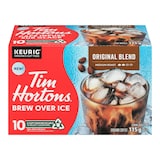 Tim Hortons Brew Over Ice Original Blend, K-Cup Coffee Pods, 10-pk Front_Elevated
