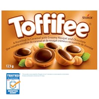 Toffifee Hazelnut Caramel Chocolate Candy, 123-g Front_Flat
