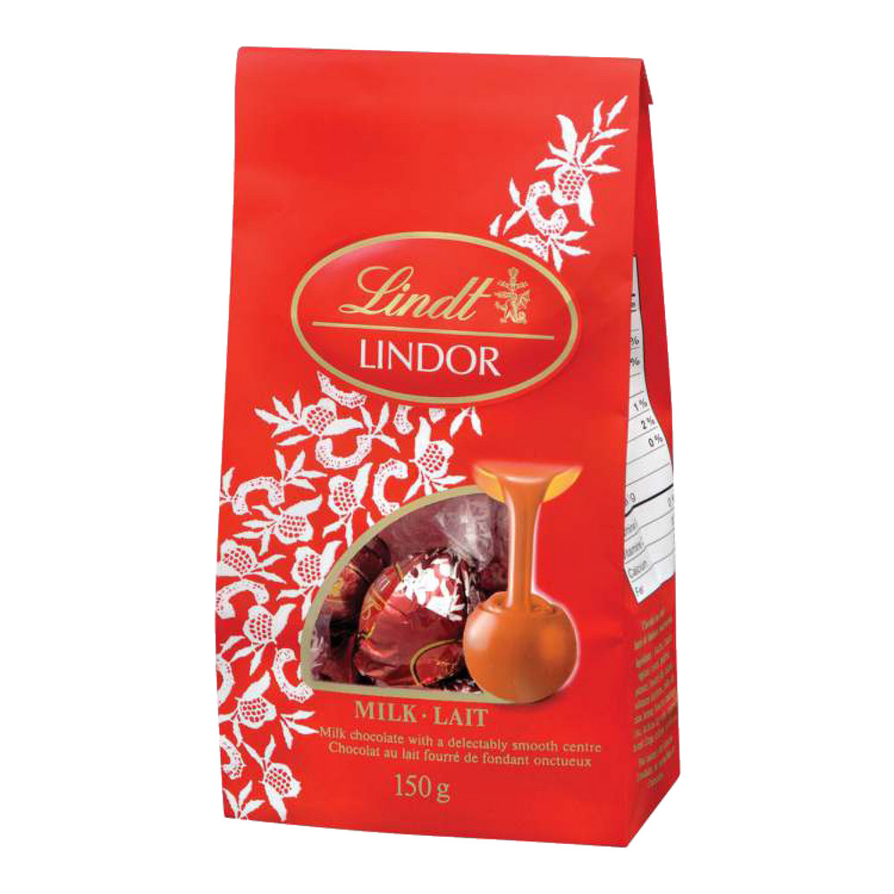 Lindt Lindor Milk Chocolate 150 G Canadian Tire 4287