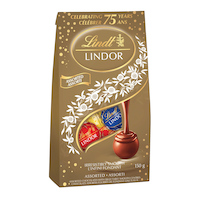 Lindt Lindor Assorted Chocolate, 150-g Front_Angled_Right