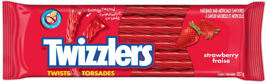 Twizzlers Strawberry Twists Candy, 227-g | Canadian Tire