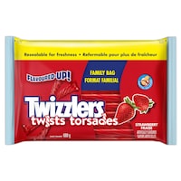 Twizzlers Strawberry Twists Candy Family Bag, 680-g