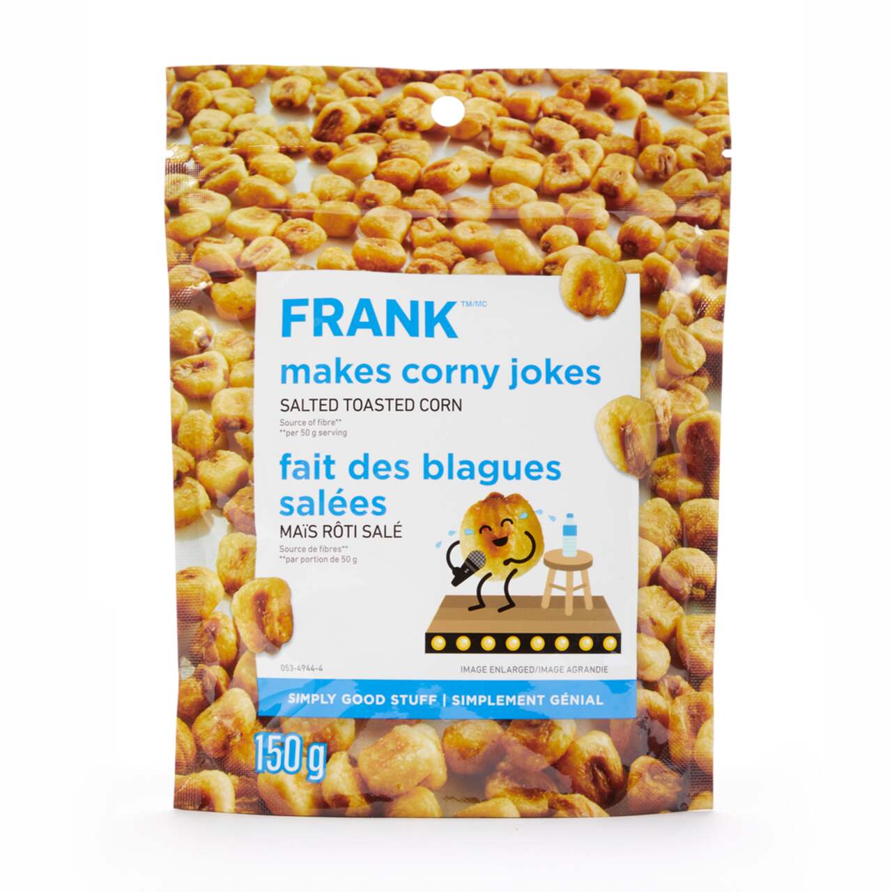 Maïs grillé salé FRANK, 150 g