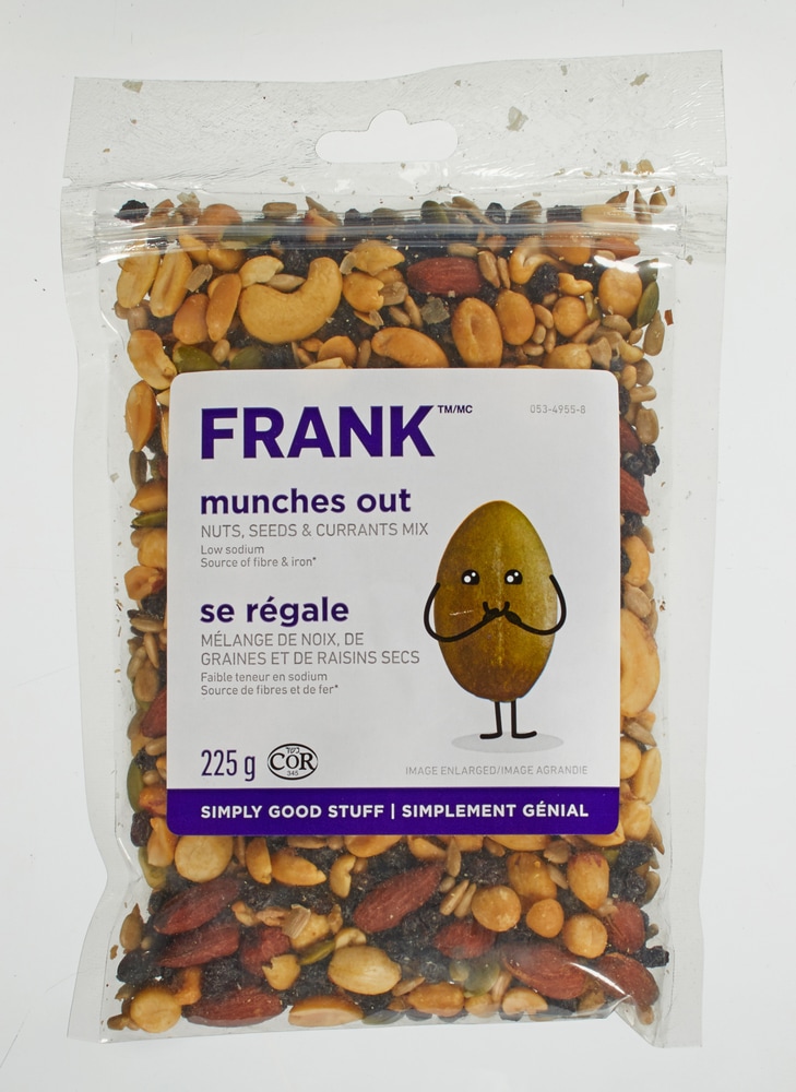 FRANK Nuts, Seeds & Currant Mix, 225g Canadian Tire
