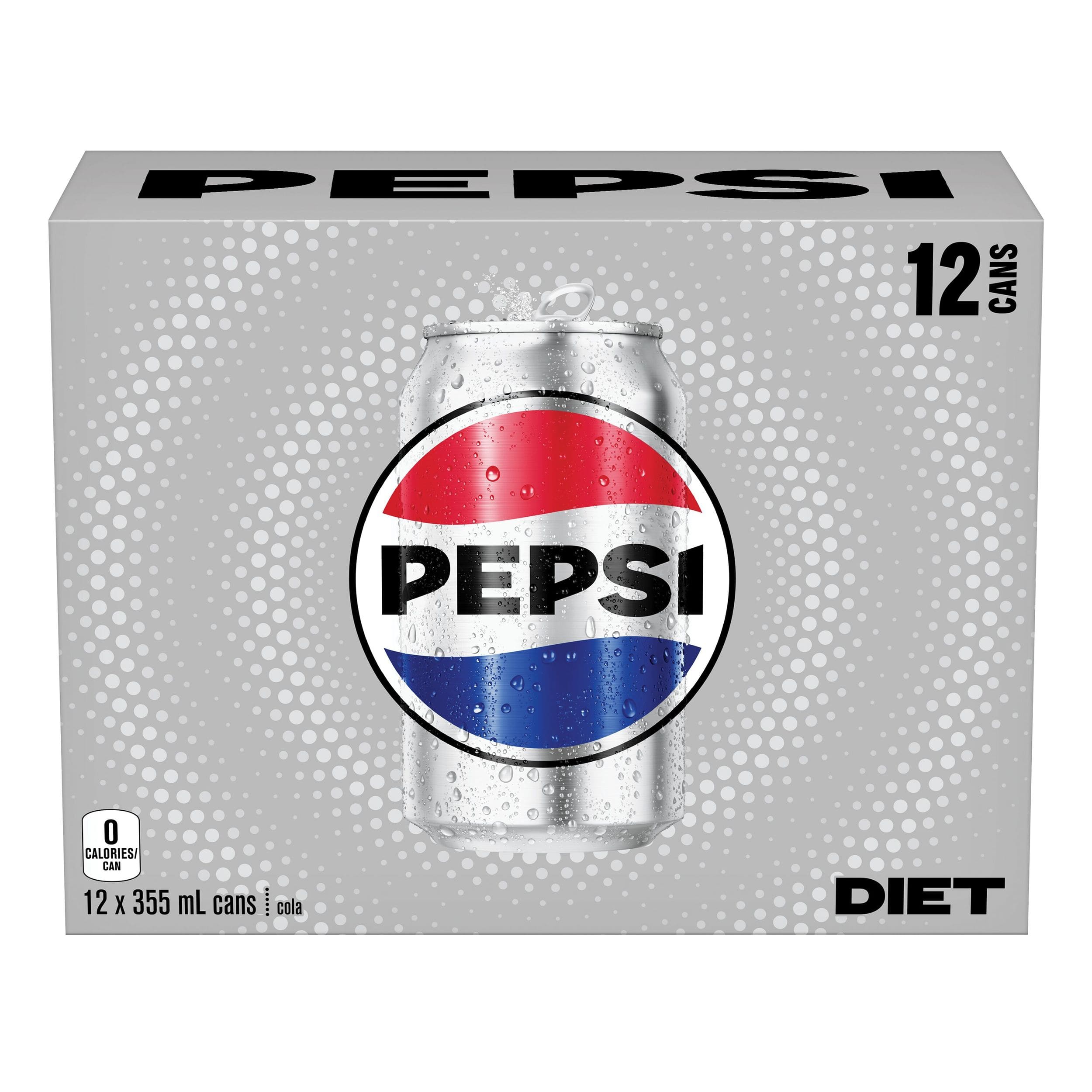 Diet Pepsi, 12 x 355-ml | Canadian Tire