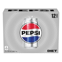 Diet Pepsi, 12 x 355-ml Front_Elevated