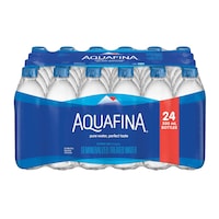 Aquafina Purified Water, 24 x 500-mL Front_Elevated