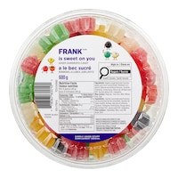 FRANK Gum Drops Candy, 600-g