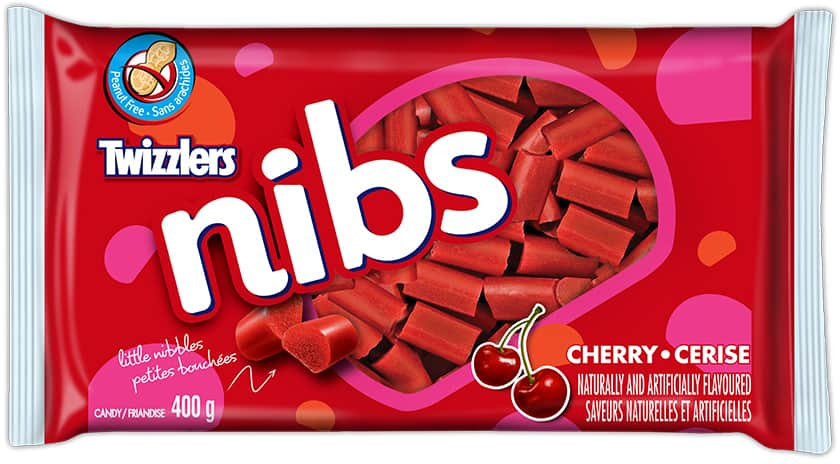 Twizzlers Cherry Nibs Candy, 400-g