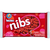 Réglisse Twizzlers Nibs aux cerises, 400 g Front_Flat