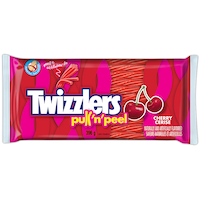 Twizzlers Cherry Pull 'N' Peel Candy, 396-g