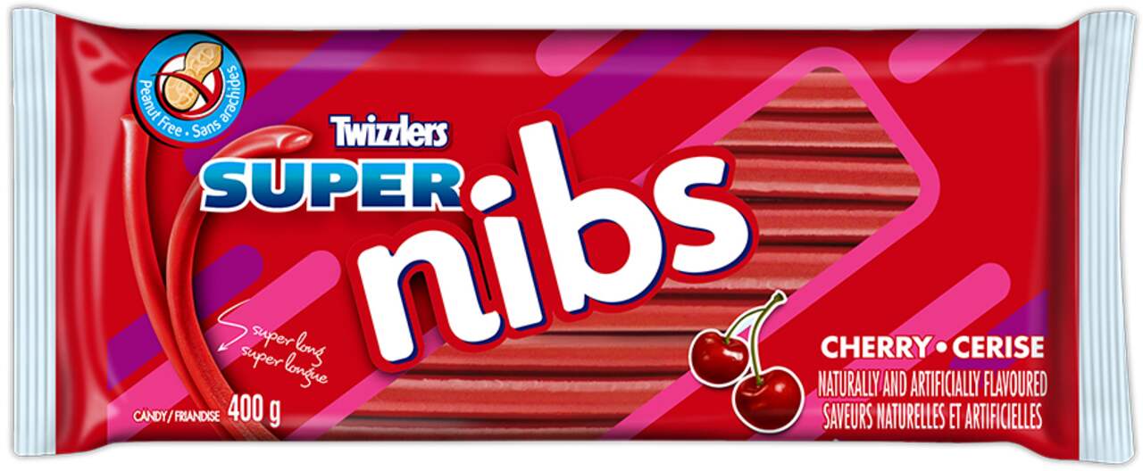 Twizzlers Cherry Super Nibs Candy, 400-g